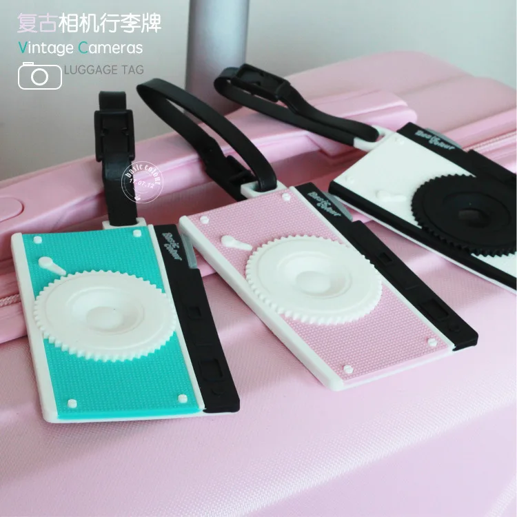 Багажные бирки для камеры аксессуары путешествий бирка багажа силикагель