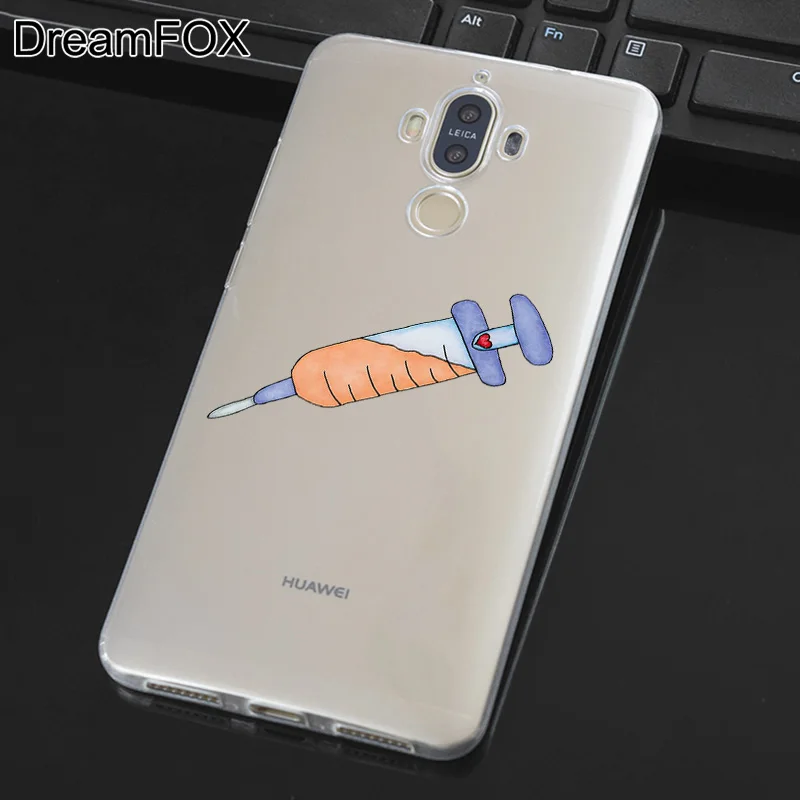 DREAMFOX L517 Cute Nurse Doctor Soft TPU Silicone Case Cover For Huawei Mate Nova 2 9 10 20 30 Lite Pro Plus |