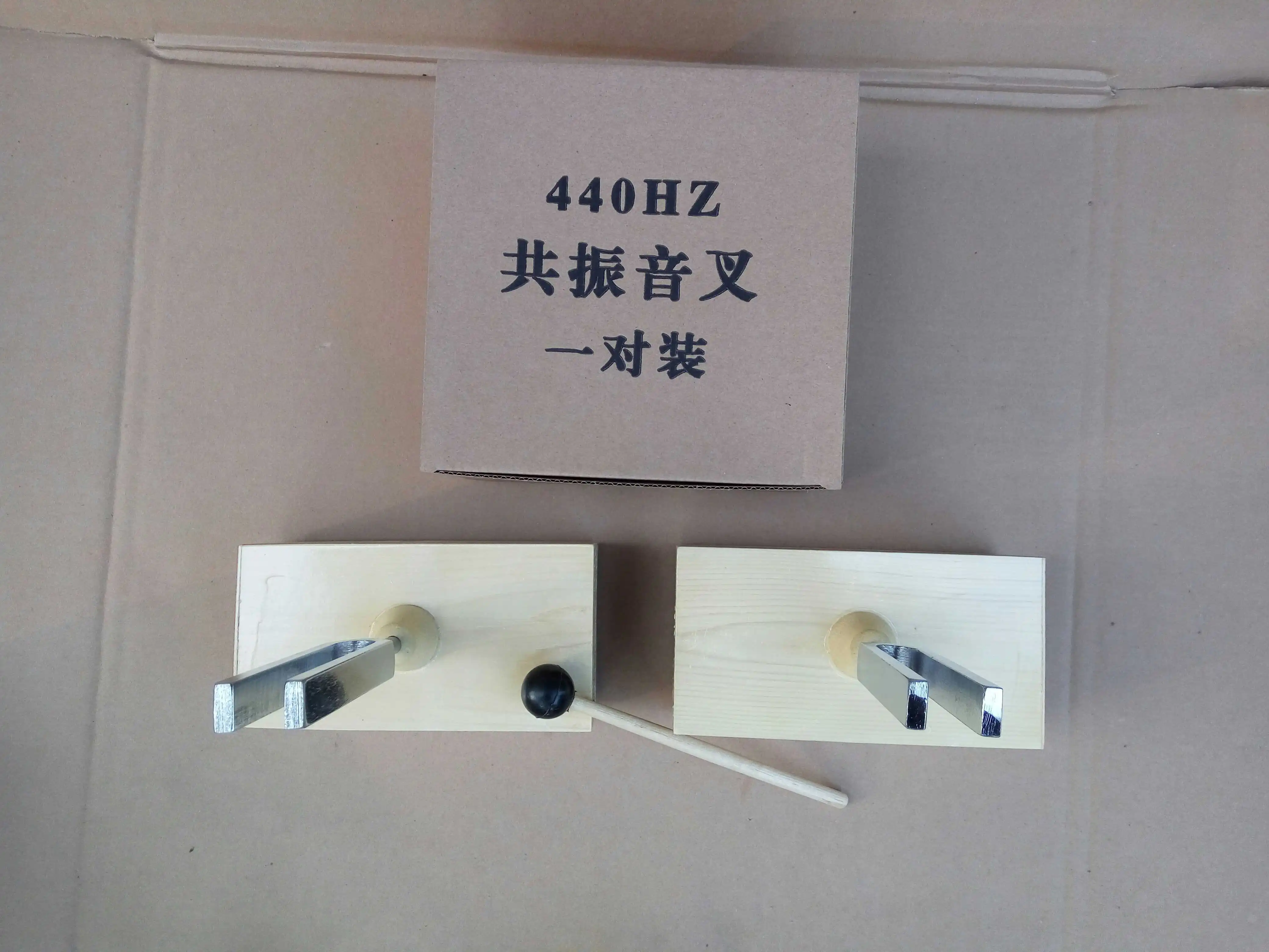 Одна пара 440 Гц резонансная Настройка вилки звуковая вилка акустический
