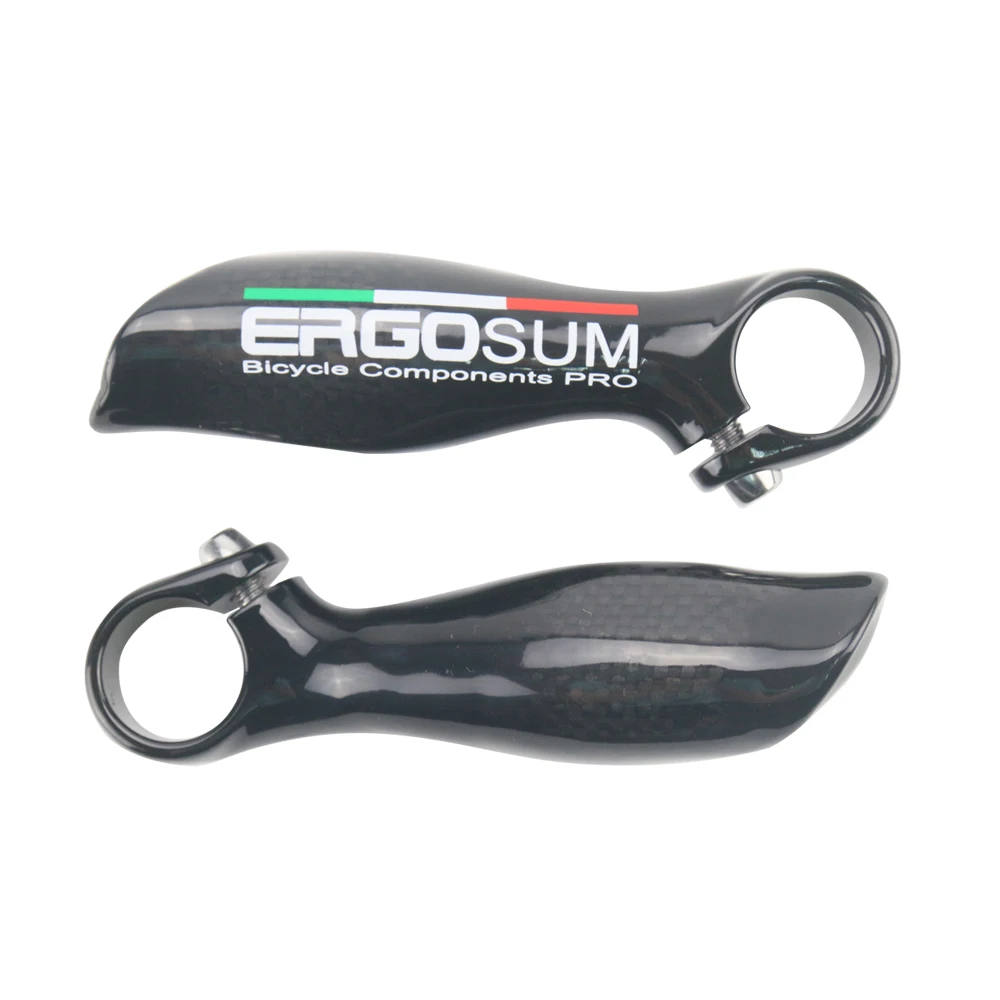 Ergosum на руль велосипеда конец углеродное волокно для MTB велосипед маленькая