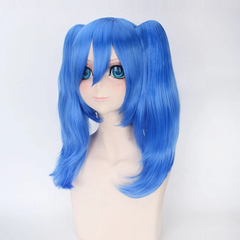 Женские парики для косплея MekakuCity Actors Enomoto Takane синие из искусственных волос