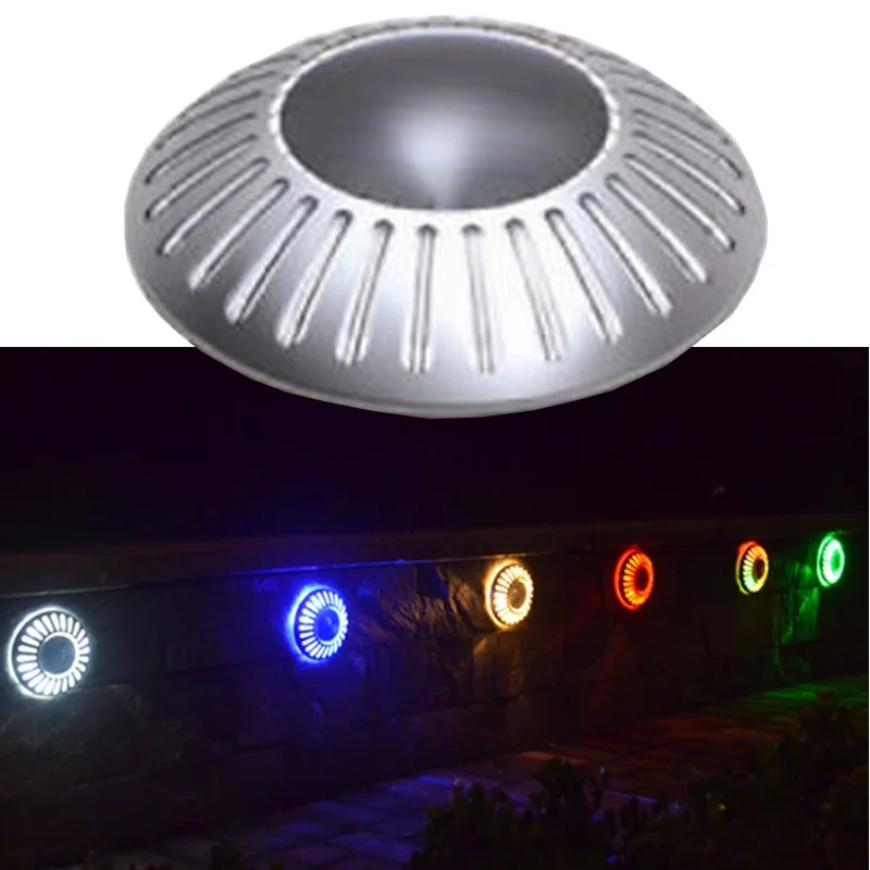 

5pcs Waterproof solar lamp for garden decoration wall lamp buried lawn lamp garden light pathway outdoor lighting