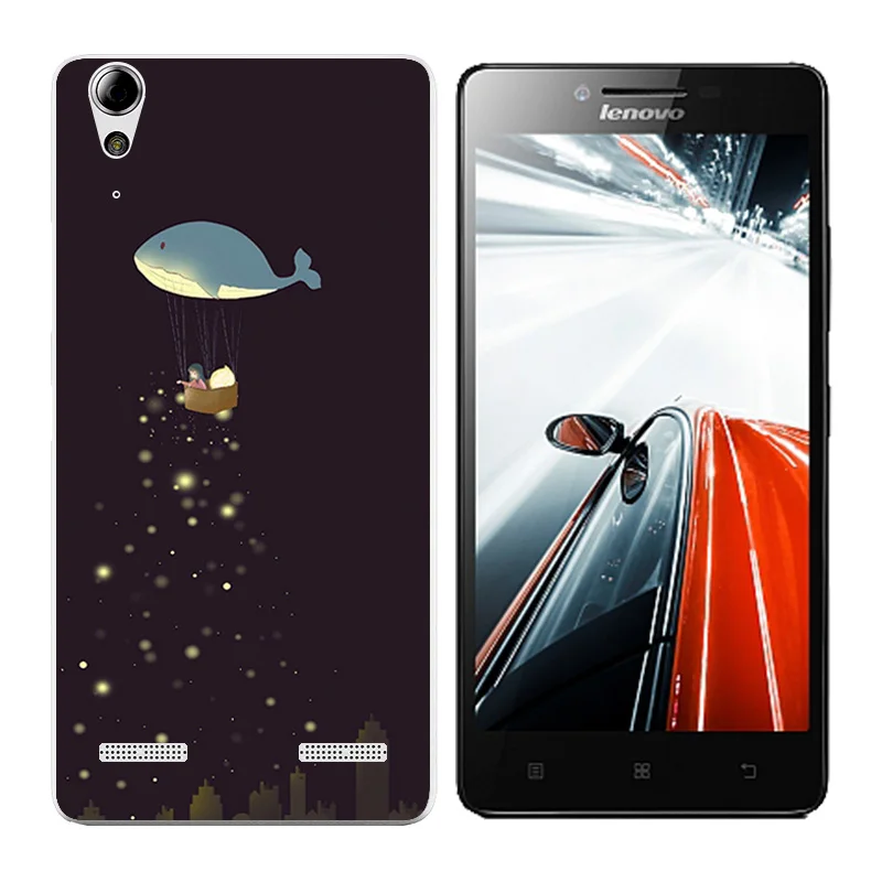 Мягкий ТПУ чехол для телефона Lenovo A6010 Plus &amp A6000 Lemon K3 K30-T с золотой печатью A 6000 6010 Capa