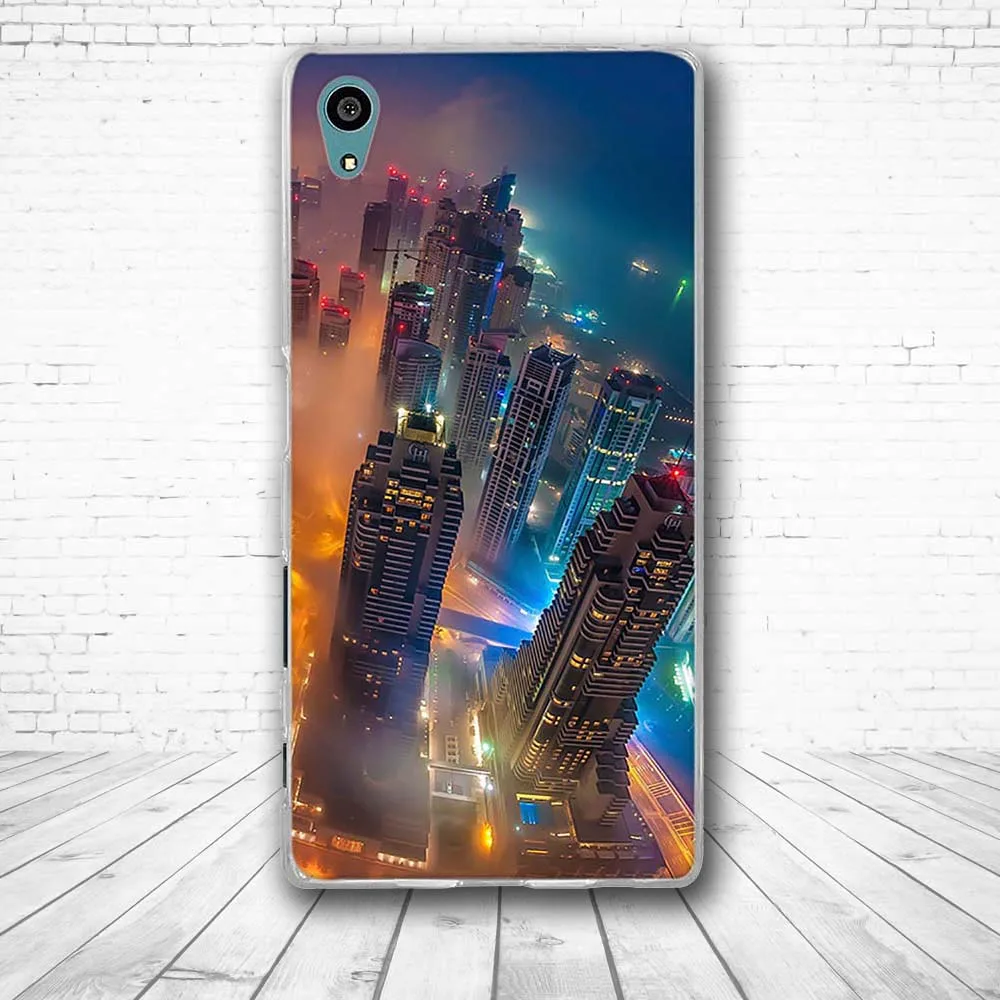 Чехол для Sony Xperia Z5 силиконовая задняя крышка из ТПУ милый чехол с 3D рисунком сумок