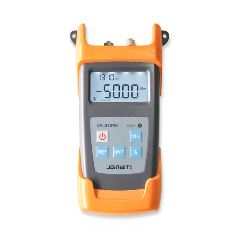 

JW3223C 2 in 1 OPM+VFL -50 ~ 26dBm Optical Power Meter 1mW VFL Visual Fault Locator Built-in Used in Quickly Mechanical Splicing