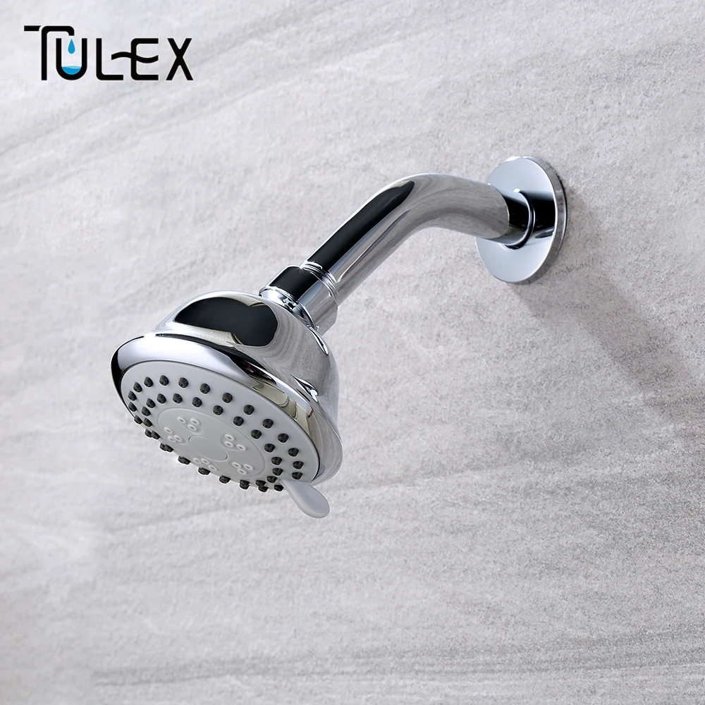 TULEX душевая головка G1/2' три функции полированный хром Замена для душа дождь Душевая Головка Одна Головка