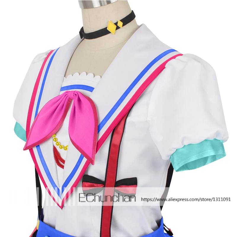 Люблю жить! Солнце! Ruby Kurosawa Косплей Костюм на заказ любой размер |