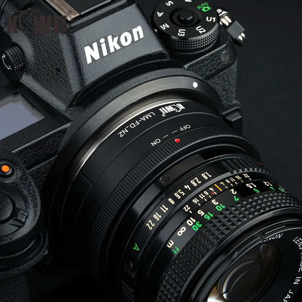 KIWIFOTOS LMA-FD_NZ адаптер для крепления объектива для Canon FD крепление линз для Nikon Z крепление аксессуары для камеры