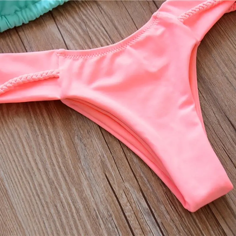 Женский сексуальный купальный костюм 2018 купальник бикини красочная купальная