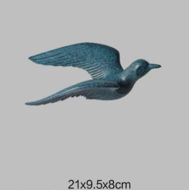 Европейский 3D Настенный декор с птицами из смолы, Настенная Наклейка для дома, гостиной, крыльца, дивана, отеля, телевизора, фоновая роспись, орнамент - Цвет: style21