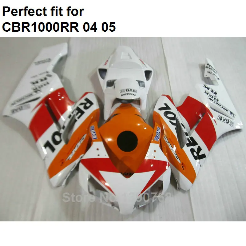 100% подходит для Honda литье под давлением CBR1000RR 2004 2005 комплект обтекателей CBR 1000RR 04 05