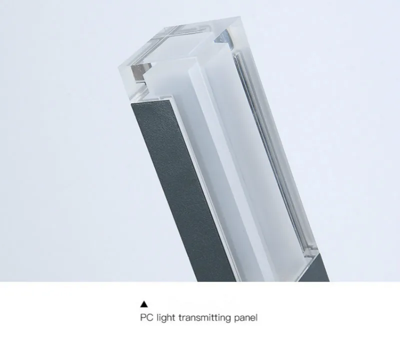 Водонепроницаемый светодиодный светильник для сада, лужайки, простой современный уличный светильник для прохода, двора, виллы, ландшафта, светодиодный светильник для сада