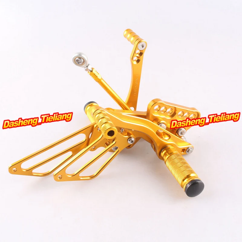 Adjustable Shift Foot Pegs Rear Set Footrests Replacement Kit For Suzuki GSX-R / GSXR1000 2005-2006 Motorcycle Accessory Parts | Автомобили