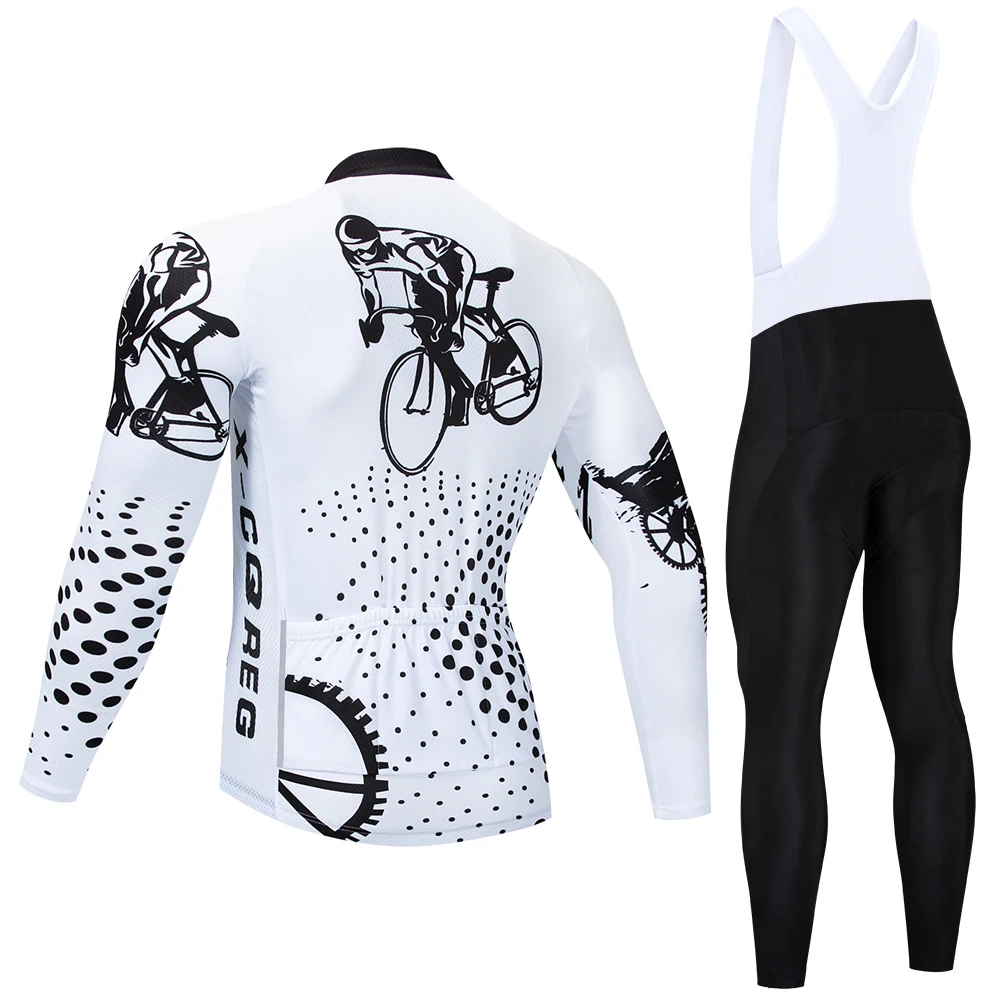 С длинным рукавом MTB велосипед Велоспорт Джерси Ropa Ciclismo Костюм Одежда для
