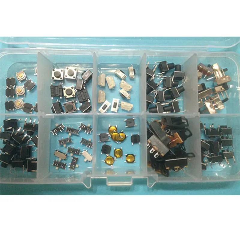 Tact Switch Push Button switches set 10 kinds of specifications | Обустройство дома