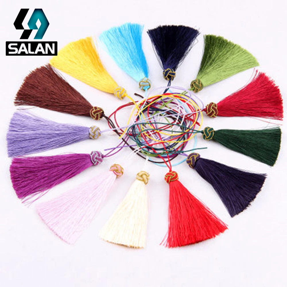 Factory direct handmade knitting Chinese knot hanging small stream Su ear bookmarks pillow DIY cloth table flag accessories | Дом и сад