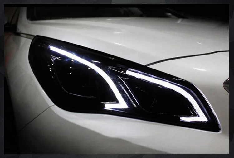 AKD автомобильный Стайлинг Головной фонарь для hyundai Sonata фары- Sonata светодиодный фонарь Sonata9 H7 D2H Hid биксеноновый луч