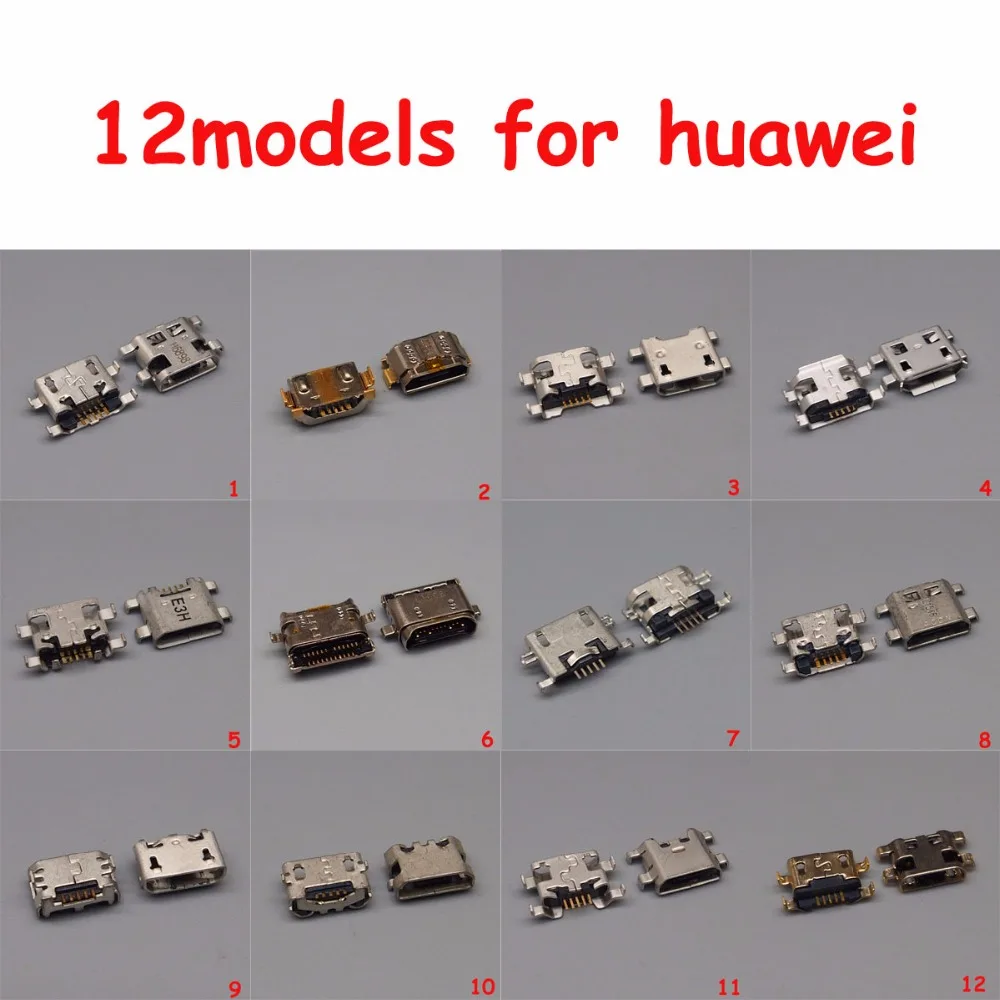 12 моделей 120 шт для HUAWEI P6 P7 P8 P9 G7 G9 Для 4X 5A 5X 5C USB зарядный порт разъем micro |