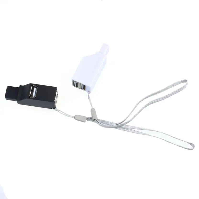 Заводская цена Новый 3 портовый высокоскоростной мини USB 2 0 концентратор адаптер
