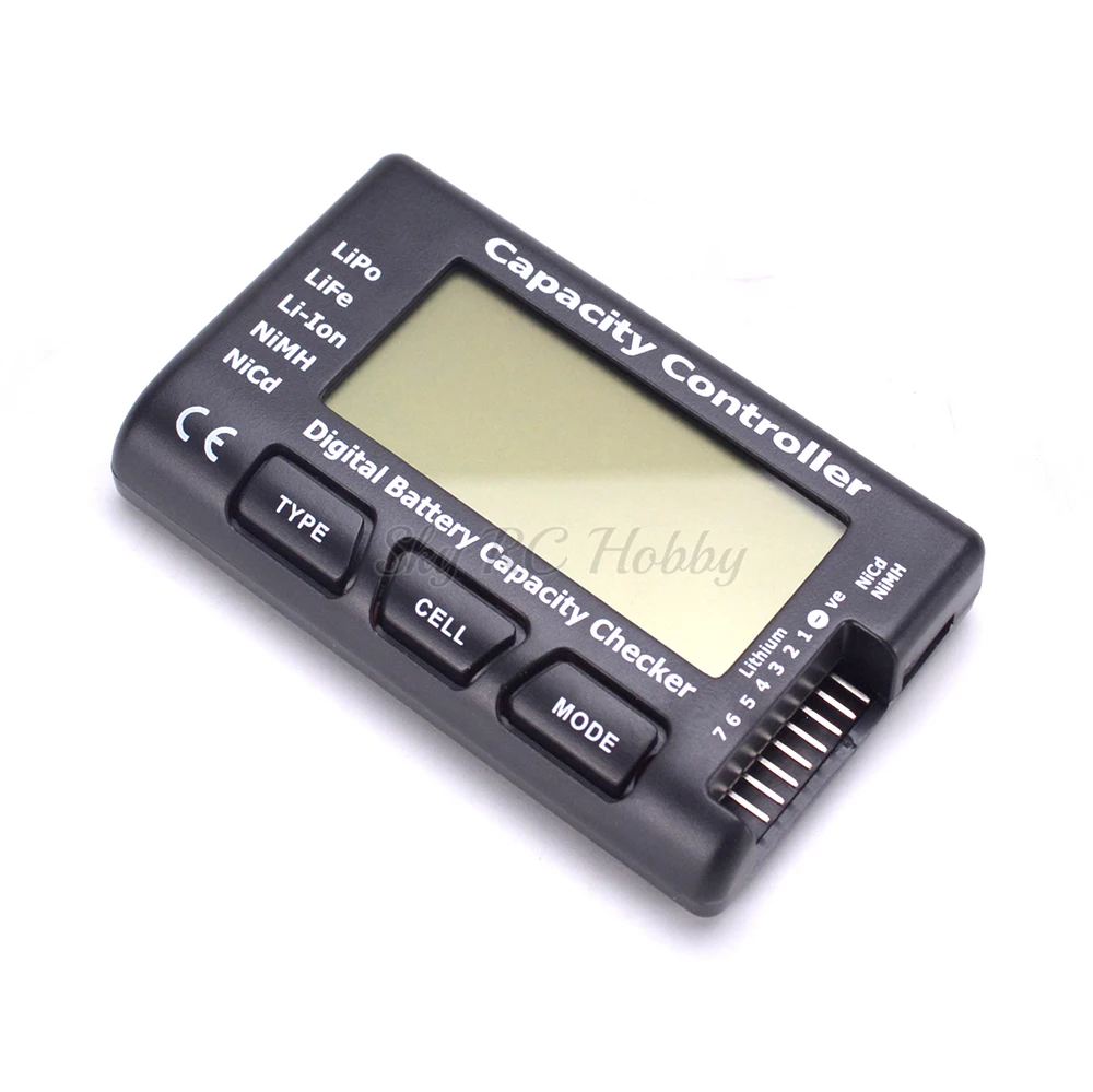 RC CellMeter-7 измеритель заряда батареи 7 цифровой тестер емкости LiPo LiFe Li-Ion NiMH Nicd |