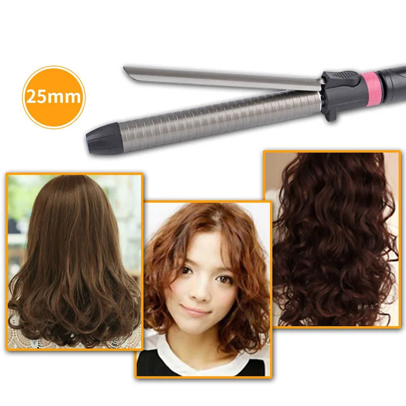 Лидер продаж щипцы для завивки волос вращающийся стайлер влажные и сухие