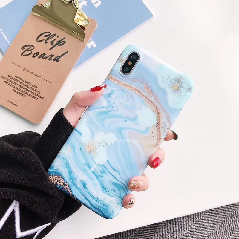 Роскошный Матовый мраморный чехол для телефона Huawei P30 P20 pro lite силиконовый Mate20 Nova 3