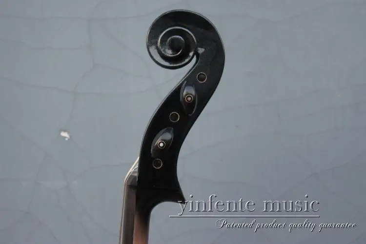 4/4 violoncello черная электрическая Виолончель из цельного дерева чудесная звуковая
