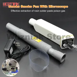 Вытяжка для пайки под микроскопом