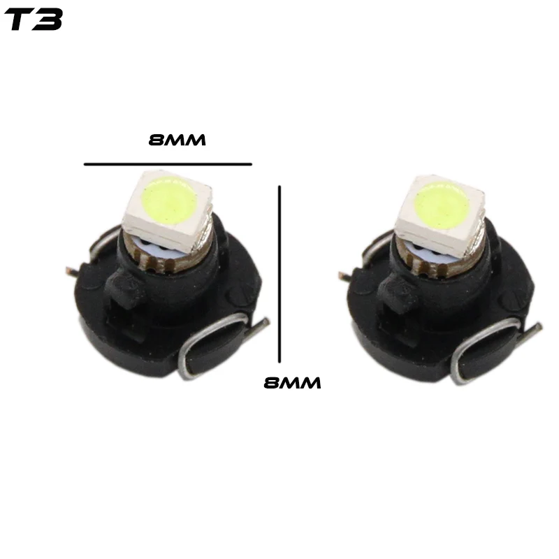 10 шт. T3 T4.2 T4.7 светодиодный лампы 5050 SMD автомобиля Индикаторы приборной панели