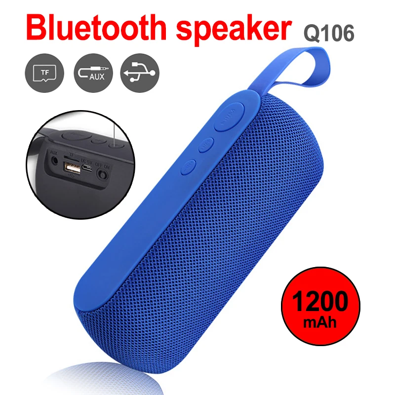Велосипедный динамик беспроводной Bluetooth большой бас сабвуфер FM-радио TF USB mp3-плеер