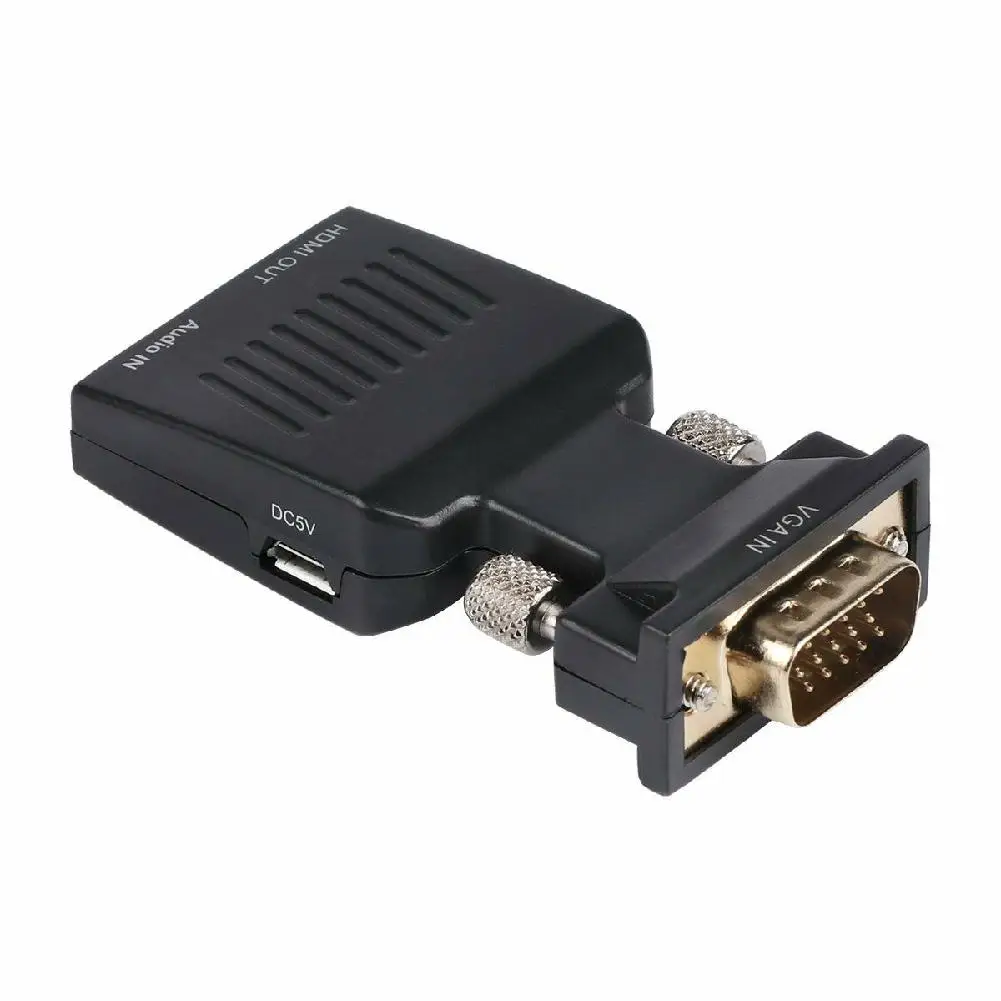 VGA к HDMI 1080P AV конвертер HDTV аудио видео кабель адаптер для ПК DVD STB | Электроника