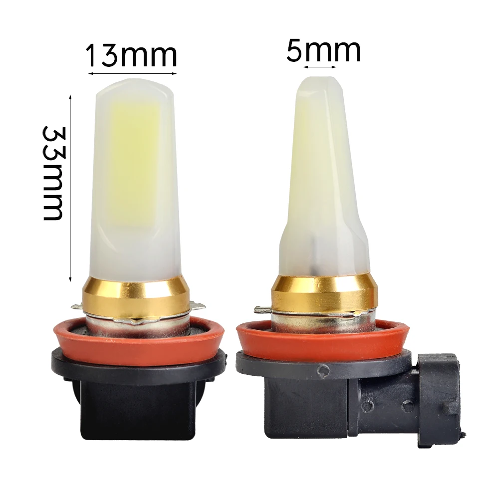 2 шт. сапфировый чип 1400лм Led H7 H8 H11 HB4 9006 HB3 9005 Автомобильные фары противотуманные лампы Автомобильные ходовые лампы 12 В 6000 К белые