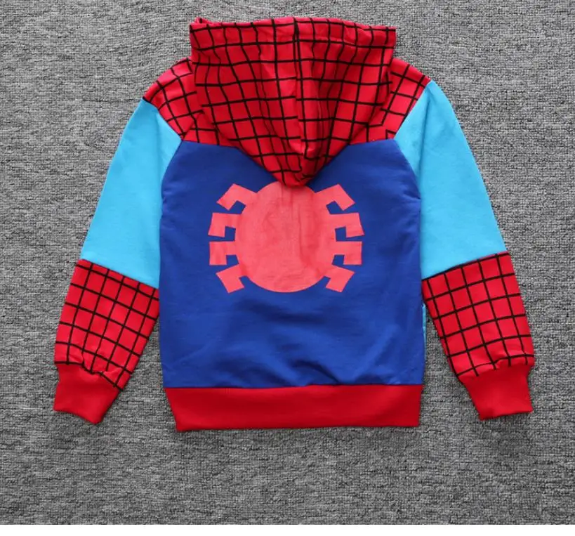 Новинка года, Sudaderas Ninos, Супергерой Marvel, Железный человек, Тор, Халк, Капитан Америка, Человек-паук, Толстовка для детей, куртка с героями мультфильмов, размеры от 2 до 7 лет