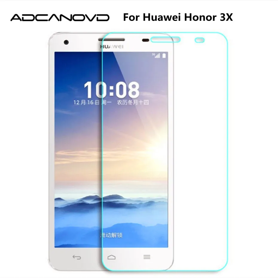 2 шт. Взрывозащищенная пленка из закаленного стекла для Huawei Honor 3X G750 Pro Glory 4 Honor3x
