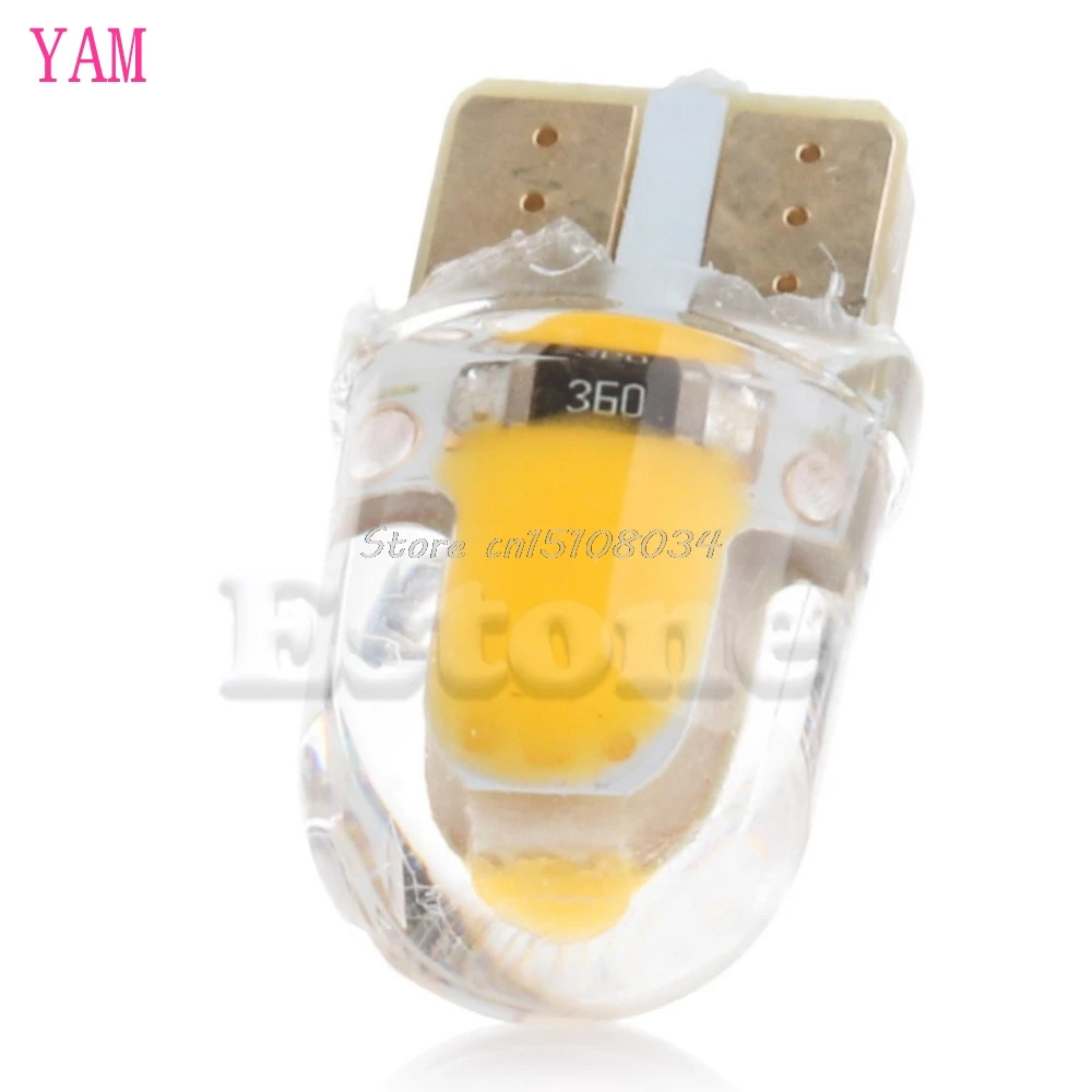 T10 194 168 W5W 8 SMD LED Canbus Silica Bright License Light Bulb Warm white #K4U3X# | Лампы и освещение