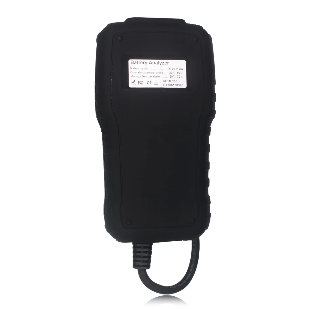 Foxwell BT705 12 В и 24 В анализатор батареи тестер для автомобилей Батарея AGM плоская пластина, AGM спиральные гелевые батареи Автомобильный Аккумулятор инструмент