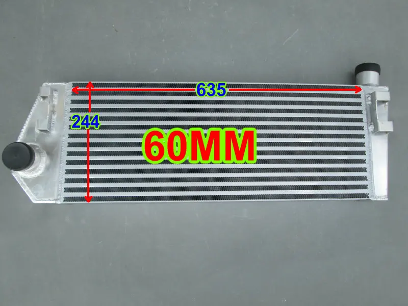 Алюминиевый интеркулер с передним креплением для Renault Megane II Sport RS 225 230 R26 R26R F1 PS 2.0L