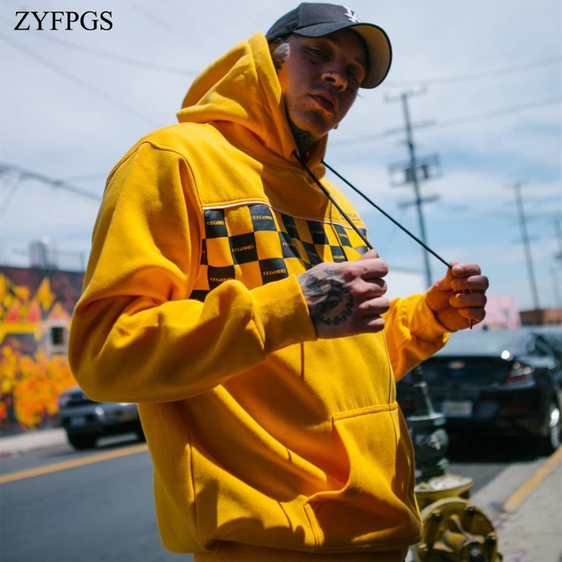 ZYFPGS новый хип хоп печати толстовки для мужчин/wo мужчин осень узор Толстовка с