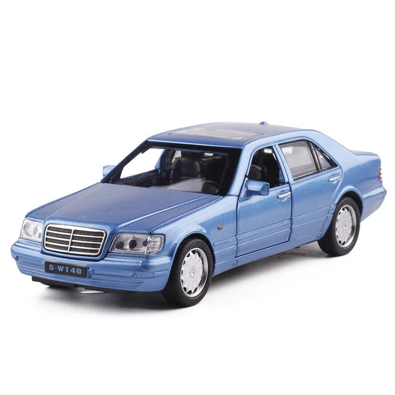 Новое поступление 1/32 S-W140 DieCasts автомобилей роскошная модель классический