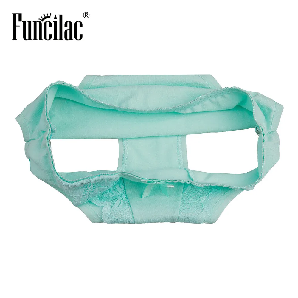FUNCILAC абсолютно новое женское нижнее белье сексуальные кружевные Хлопковые