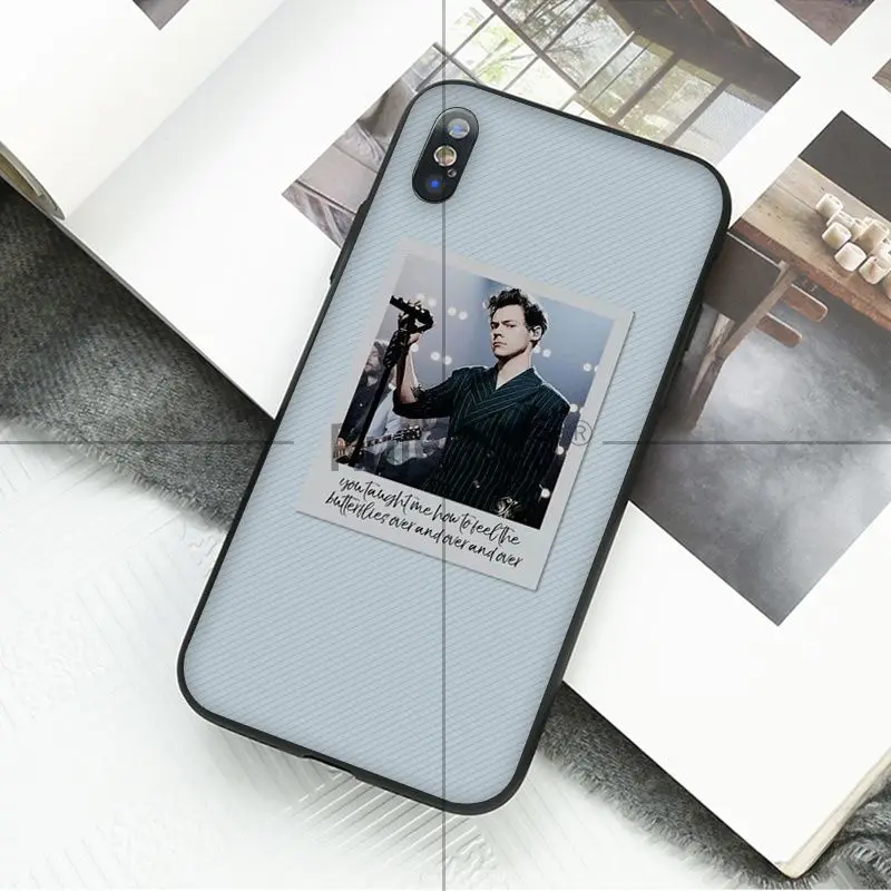 A3 Ruicaica Гарри стили красочные милые аксессуары для телефонов Чехол для Apple iPhone 8 7 6 6 S Plus X XS MAX 5 5S SE XR мобильный чехол - Цвет: A3