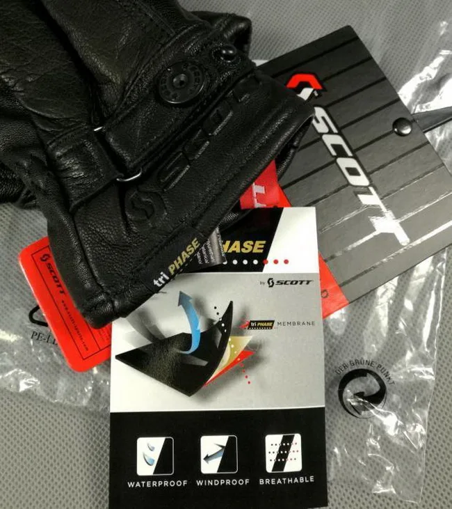 Мотоциклетные Перчатки в стиле ретро США Скотт ветрозащитные водонепроницаемые