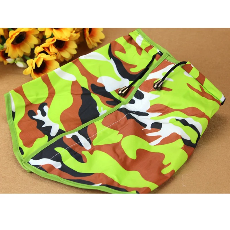 Камуфляжный дождевик для крупных собак водонепроницаемый комбинезон лабрадор