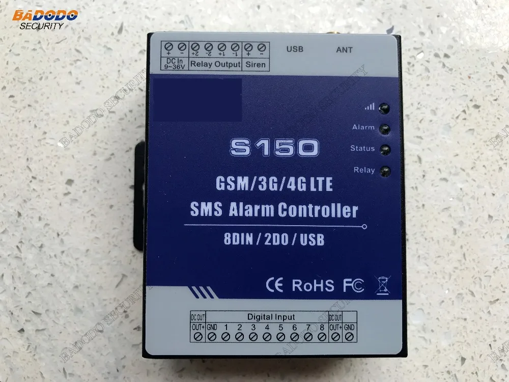 S150 GSM/3G/4G SMS контроллер сигнализации используется для системы контроля доступа GSM