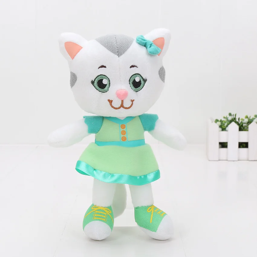 Окрестности Даниэля Тигра друзья плюшевые игрушки Катерина Kittycat Daniel Tiger Friends, мягкая плюшевая игрушка, игрушка в виде животного