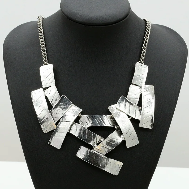 Женское Ожерелье с кулоном позолоченное и серебряное ожерелье полым крестом