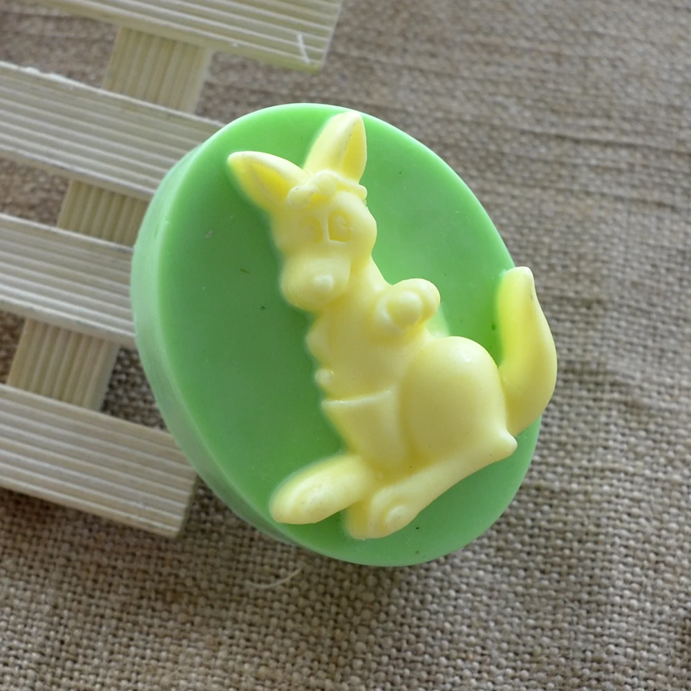 

Nicole Silicone Soap Mold Ellipse Kangaroo Handmade Soap Making Tool