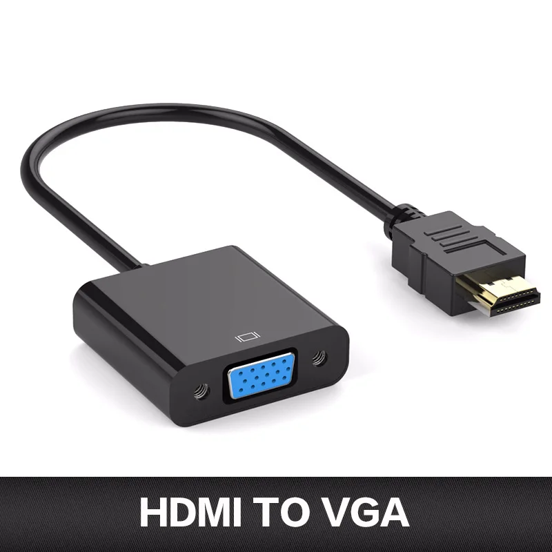 

10 шт. HDMI Передача VGA Аудио Мощность 1080P HD адаптер