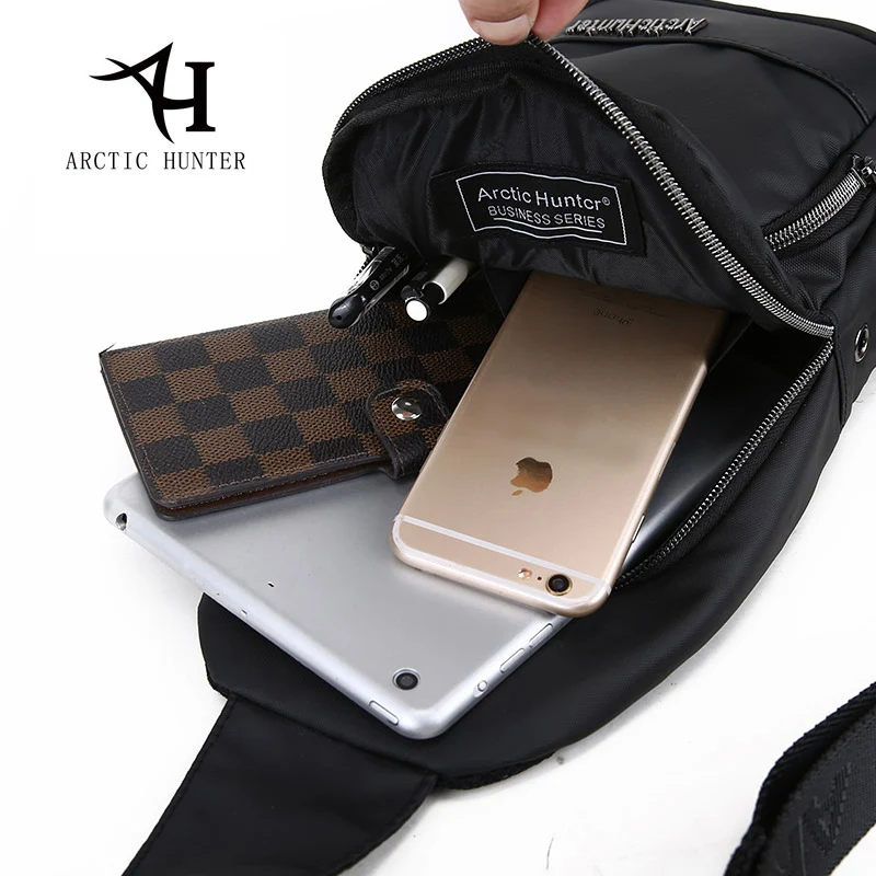 ARCTIC HUNTER Мужская модная деловая Повседневная сумка мессенджер мужская через