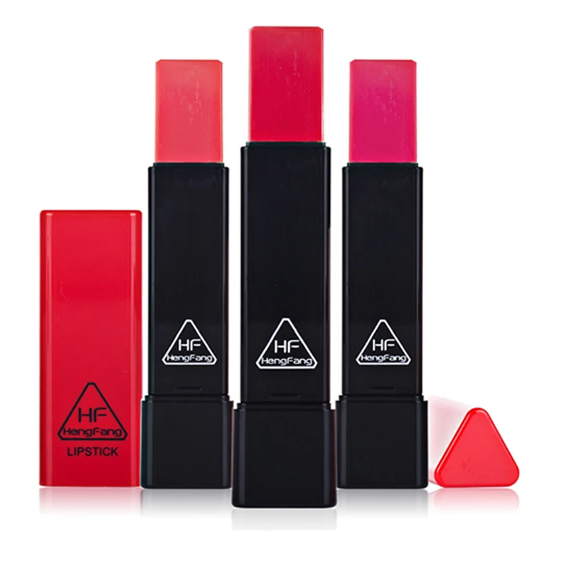 Натуральная увлажняющая треугольная губная помада 6 цветов питательная красота